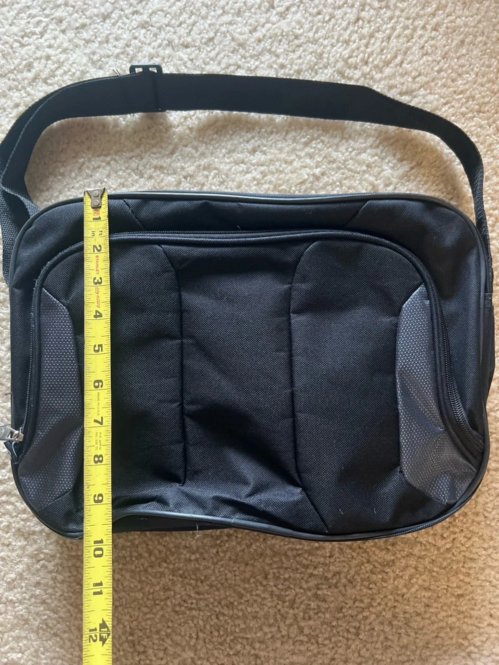 Black Messenger Bag